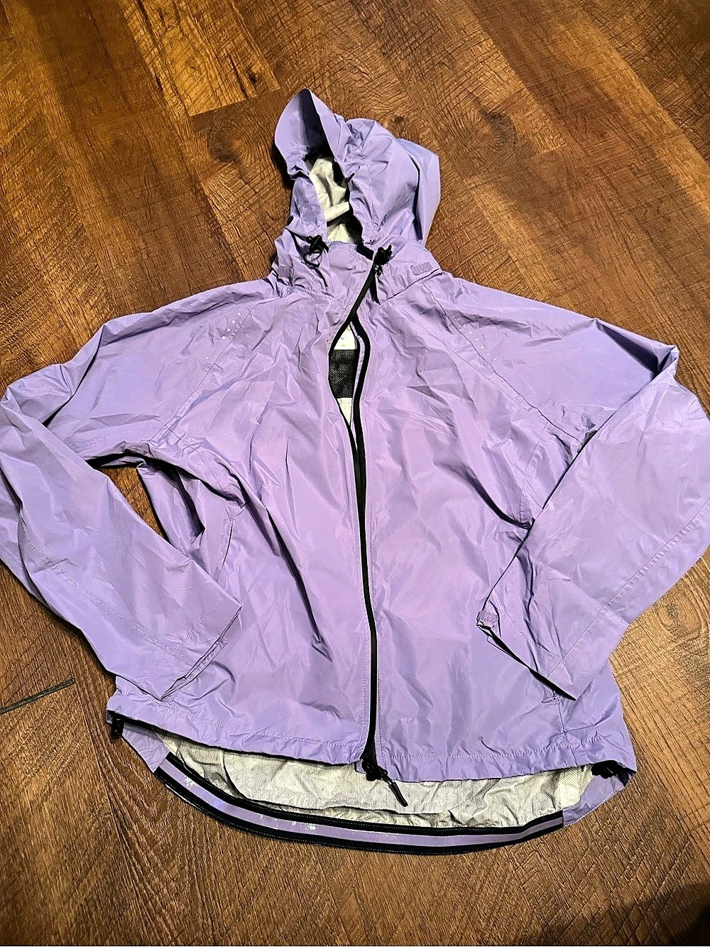 BIKEWA Hooded Purple Ski Jacket Size XL